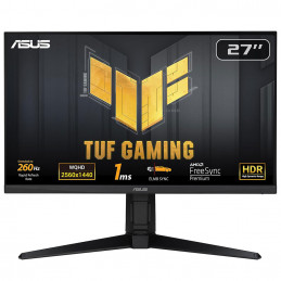 ASUS TUF Gaming VG27AQML1A tietokoneen litteä näyttö 68,6 cm (27") 2560 x 1440 pikseliä Wide Quad HD LCD Musta