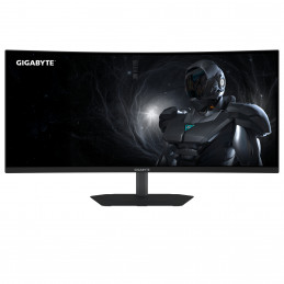 GIGABYTE G34WQC2 tietokoneen litteä näyttö 86,4 cm (34") 3440 x 1440 pikseliä UltraWide Quad HD LED Musta