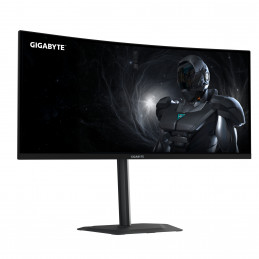GIGABYTE G34WQC2 tietokoneen litteä näyttö 86,4 cm (34") 3440 x 1440 pikseliä UltraWide Quad HD LED Musta