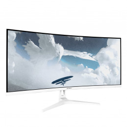 Arozzi Nova 34″ Curved tietokoneen litteä näyttö 86,4 cm (34") 3440 x 1440 pikseliä 4K Ultra HD LED Valkoinen