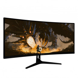 Arozzi Nova 34″ Curved tietokoneen litteä näyttö 86,4 cm (34") 3440 x 1440 pikseliä 4K Ultra HD LED Musta