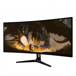 Arozzi Nova 34″ Curved tietokoneen litteä näyttö 86,4 cm (34") 3440 x 1440 pikseliä 4K Ultra HD LED Musta