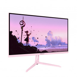 Arozzi Nova 24″ tietokoneen litteä näyttö 60,5 cm (23.8") 1920 x 1080 pikseliä Full HD LED Vaaleanpunainen