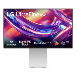 LG 32U990A-S tietokoneen litteä näyttö 81,3 cm (32") 6144 x 3456 pikseliä 6K Ultra HD LCD Harmaa