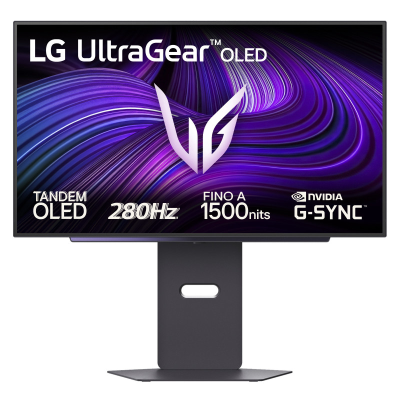 LG 27GX700A-B tietokoneen litteä näyttö 67,3 cm (26.5") 2560 x 1440 pikseliä Quad HD OLED Musta