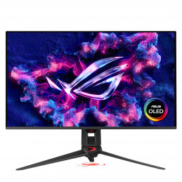 ASUS ROG Swift OLED PG32UCDM3 tietokoneen litteä näyttö 80 cm (31.5") 3840 x 2160 pikseliä 4K Ultra HD QD-OLED Musta