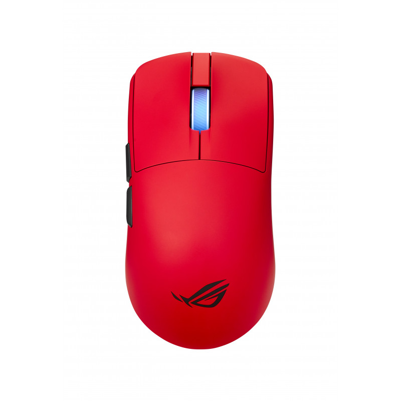 ASUS ROG Harpe II Ace RED hiiri Pelaaminen Oikeakätinen RF Wireless + Bluetooth + USB Type-A Optinen 42000 DPI