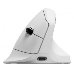 Keychron M5 hiiri Universaali Oikeakätinen RF Wireless + Bluetooth + USB Type-C Optinen 30000 DPI