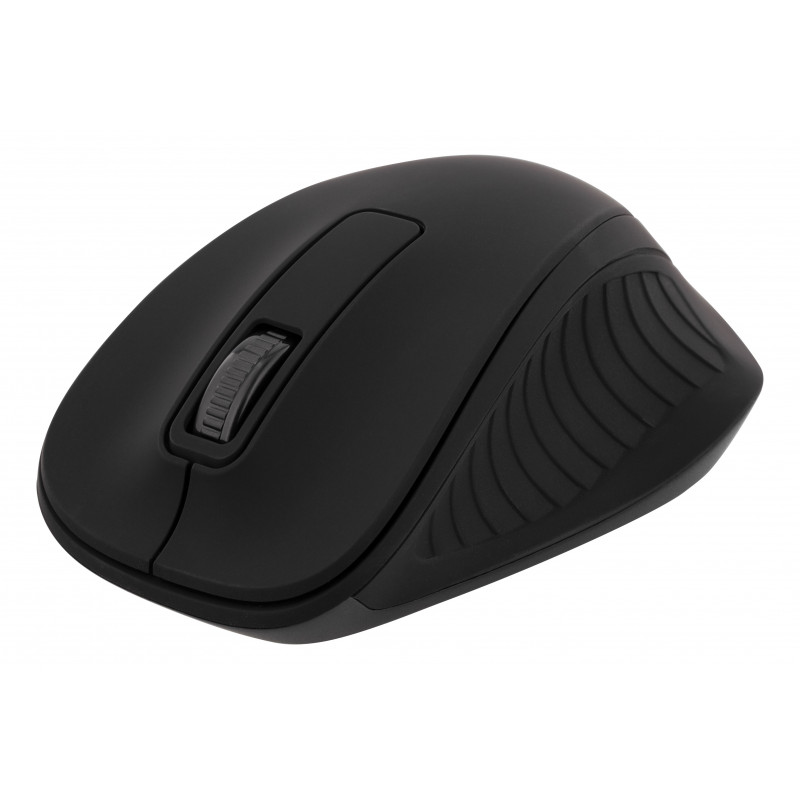 Deltaco Langaton optinen hiiri 2,4GHz, 3 painiketta ja rulla, musta