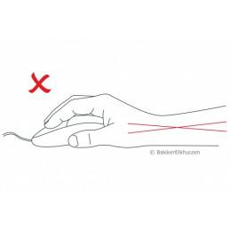 BakkerElkhuizen Evoluent4 hiiri Office Oikeakätinen Langaton RF Laser 2600 DPI