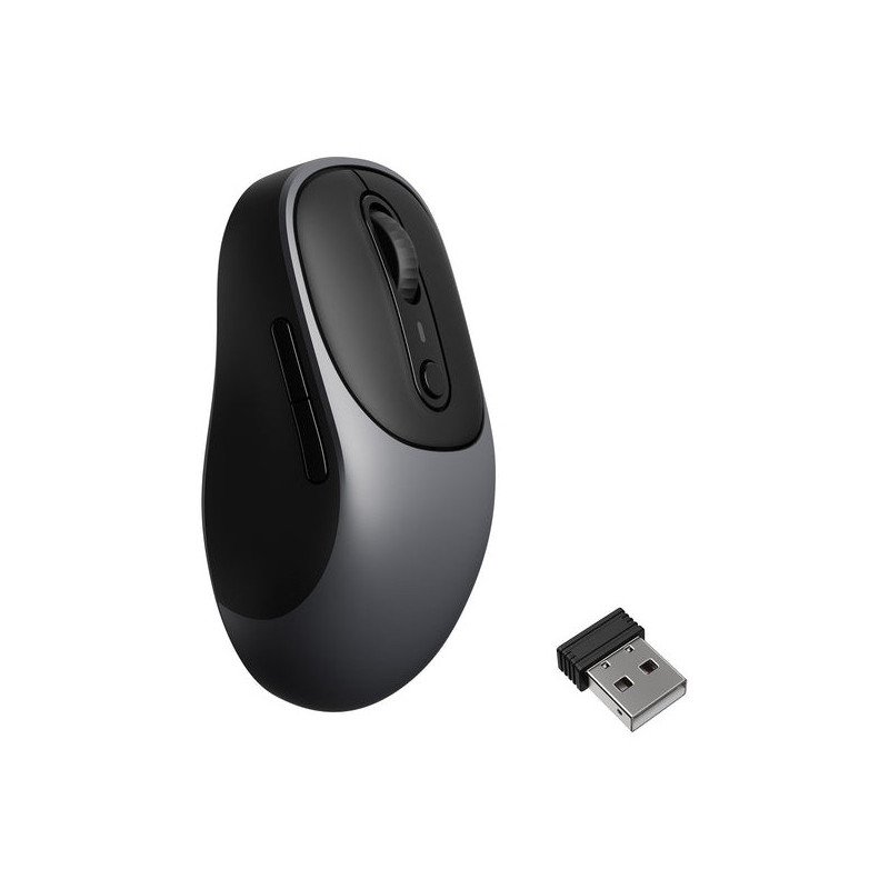 Keychron BM24 hiiri Universaali Oikeakätinen RF Wireless + Bluetooth + USB Type-C 2400 DPI
