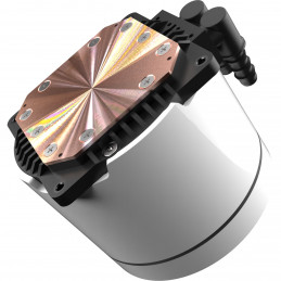 Alpenföhn Gletscherwasser 360 Suoritin All-in-one-nesteenjäähdytin Valkoinen