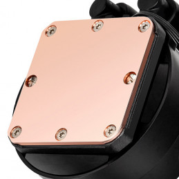 Silverstone VIDA 240 SLIM Tietokonekotelo Nestejäähdytyspakkaus 12 cm Musta