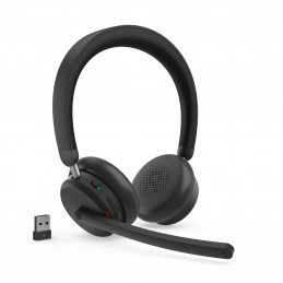 Lenovo ANC Headset 6550 Kuulokkeet Langaton Pääpanta Toimisto puhelukeskus USB Type-C Bluetooth Musta