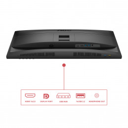 AOC E4 Q27E4U tietokoneen litteä näyttö 68,6 cm (27") 2560 x 1440 pikseliä Quad HD LED Musta