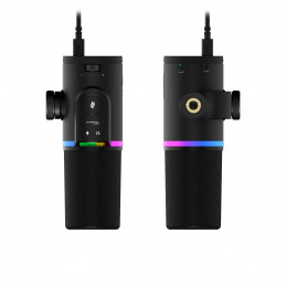 HyperX FlipCast - USB XLR Dynamic Microphone (Black)