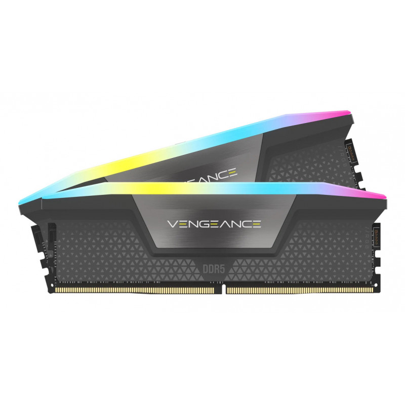 Corsair Vengeance RGB CMH32GX5M2B6000Z38 muistimoduuli 32 GB 2 x 16 GB DDR5 6000 MT s 288-pin DIMM
