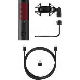 HyperX QuadCast 2 -USB-mikrofoni (musta)