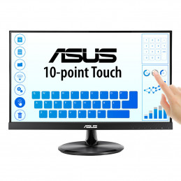 ASUS VT229H tietokoneen litteä näyttö 54,6 cm (21.5") 1920 x 1080 pikseliä Full HD LED Kosketusnäyttö Musta