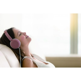 JVC HA-S31M-P Kuulokkeet Langallinen Pääpanta Puhelut Musiikki Vaaleanpunainen