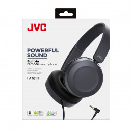 JVC HA-S31M-A Kuulokkeet Langallinen Pääpanta Puhelut Musiikki Sininen