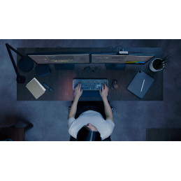 Logitech MX Keys S Combo näppäimistö Sisältää hiiren Office Bluetooth Pohjoismainen Grafiitti