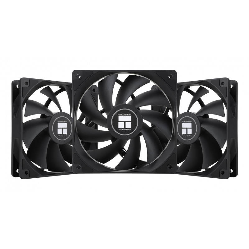 Thermalright TL-C12C Tietokonekotelo Tuuletin 12 cm Musta