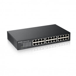 Zyxel GS1100-24E Hallitsematon Gigabit Ethernet (10 100 1000) Musta