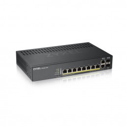 Zyxel GS1920-8HPV2 Hallittu Gigabit Ethernet (10 100 1000) Power over Ethernet -tuki Musta