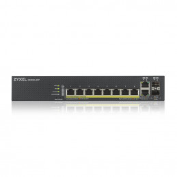 Zyxel GS1920-8HPV2 Hallittu Gigabit Ethernet (10 100 1000) Power over Ethernet -tuki Musta