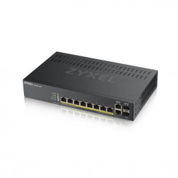 Zyxel GS1920-8HPV2 Hallittu Gigabit Ethernet (10 100 1000) Power over Ethernet -tuki Musta