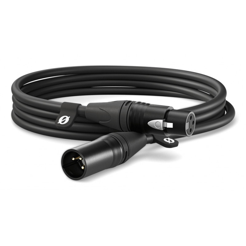 RØDE XLR3M audiokaapeli 3 m XLR Musta