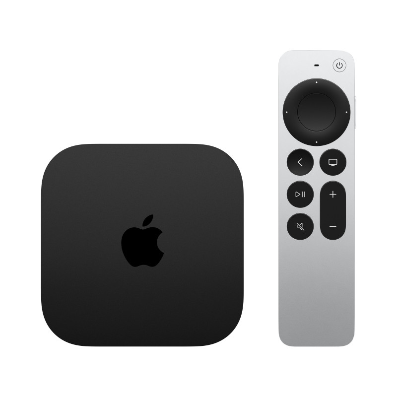 Hd128 194,90 € | Apple TV 4K Musta, Hopea 4K Ultra HD 128 GB Wi-Fi Ethern...