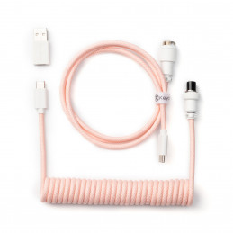 Keychron CAB-15 USB-kaapeli 1,36 m USB C Vaaleanpunainen