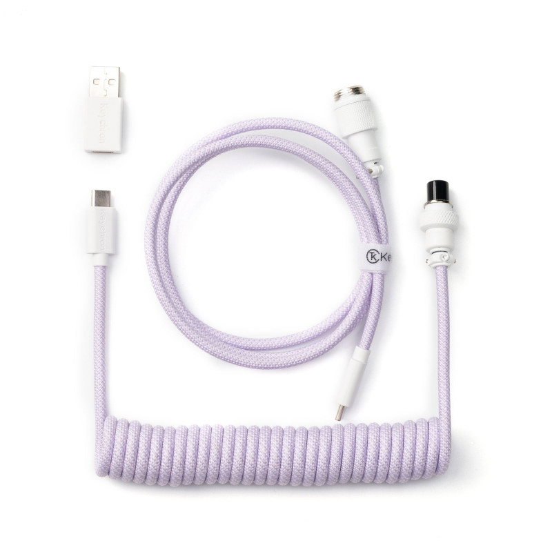 Keychron CAB-17 USB-kaapeli 1,36 m USB C Purppura