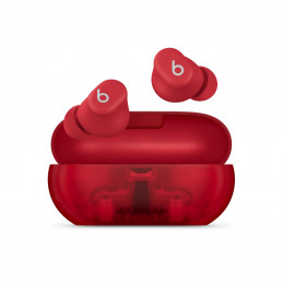 Apple Beats Solo Buds Kuulokkeet True Wireless Stereo (TWS) In-ear Puhelut Musiikki Bluetooth Punainen, Läpinäkyvä