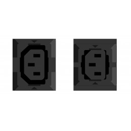 PowerWalker 10133023 tehonjakeluyksikkö 16 AC-pistorasia(a) 0U Musta