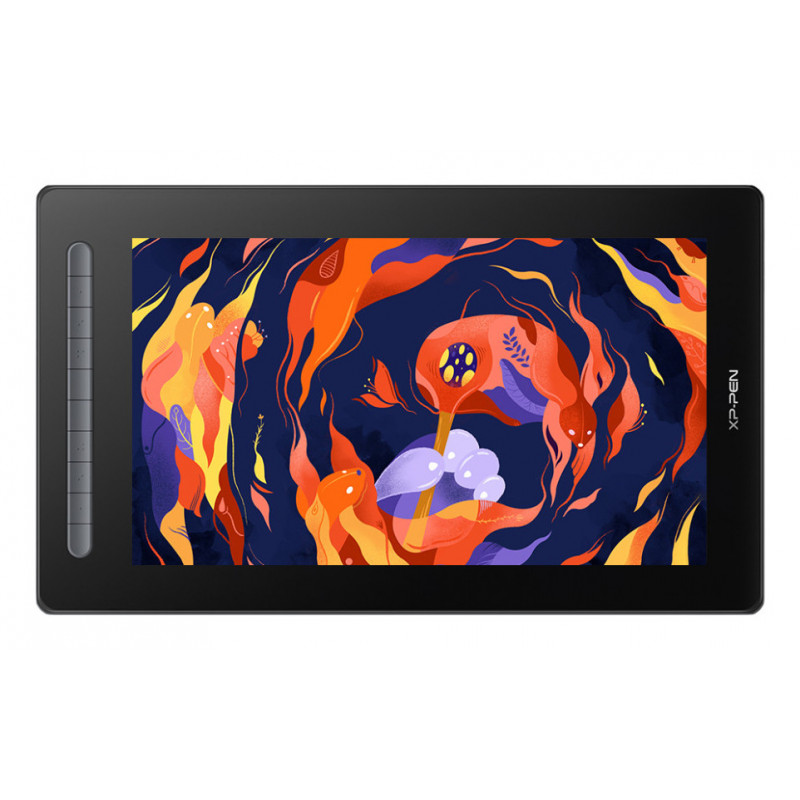 XPPen Artist 16 (Gen2) piirtopöytä Musta, Sininen, Vihreä, Vaaleanpunainen 5080 lpi 340,99 x 191,81 mm USB