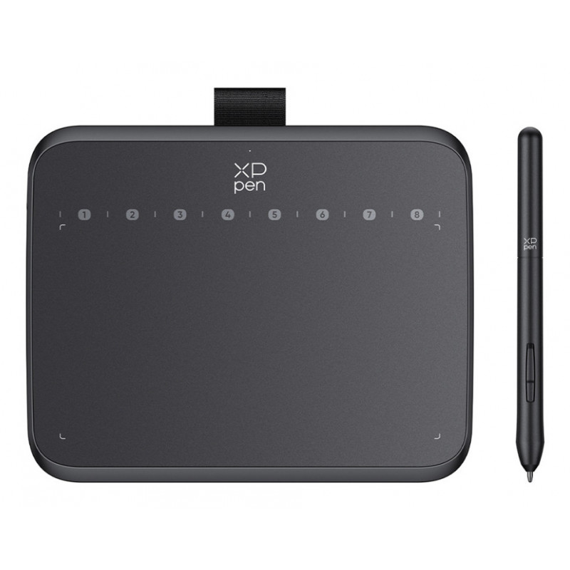 XPPen Deco 640 Drawing Pad piirtopöytä Musta 5080 lpi 160 x 90 mm USB