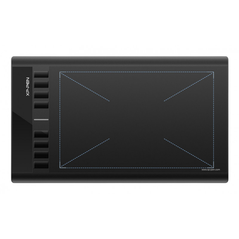 XPPen Star 03 V2 piirtopöytä Musta 5080 lpi 260 x 170 mm USB