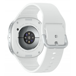 Samsung Galaxy Watch 8 3,3 cm (1.3") AMOLED 40 mm Digitaalinen 438 x 438 pikseliä Kosketusnäyttö 4G Hopea Wi-Fi GPS