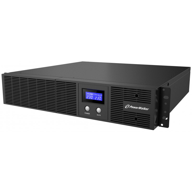 PowerWalker VI 3000 RLE UPS-virtalähde 3 kVA 1800 W 8 AC-pistorasia(a)