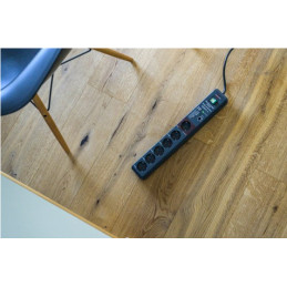 Brennenstuhl 1159490966 jatkojohto 3 m 6 AC-pistorasia(a) Sisätila Antrasiitti