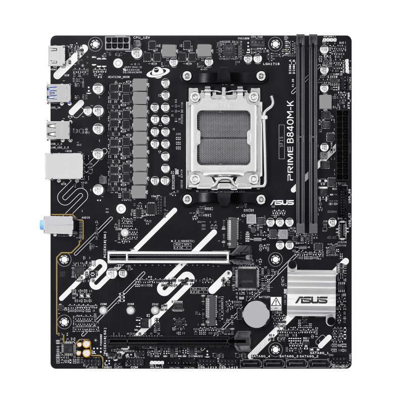 ASUS PRIME B840M-K AMD B840 Pistoke AM5 mikro ATX