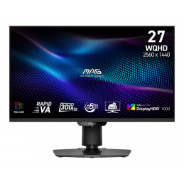 MSI MAG 274QPFDE X30MV tietokoneen litteä näyttö 68,6 cm (27") 2560 x 1440 pikseliä Wide Quad HD LCD Musta