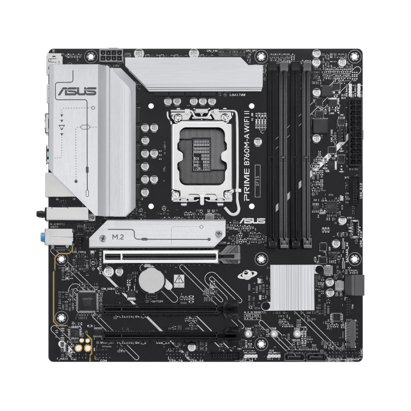 ASUS PRIME B760M-A WIFI II Intel B760 LGA 1700 mikro ATX