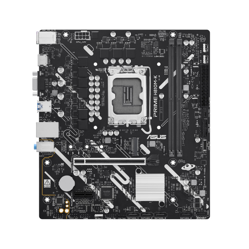 ASUS PRIME H810M-K Intel H810 LGA 1851 (Socket V1) mikro ATX