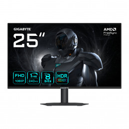 GIGABYTE G25F2A tietokoneen litteä näyttö 62,2 cm (24.5") 1920 x 1080 pikseliä Full HD LED Musta