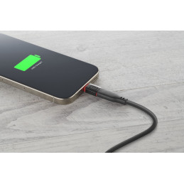 Cellularline ADAPTDATABLOCKC2CK kaapelin sukupuolenvaihtaja USB-C Musta