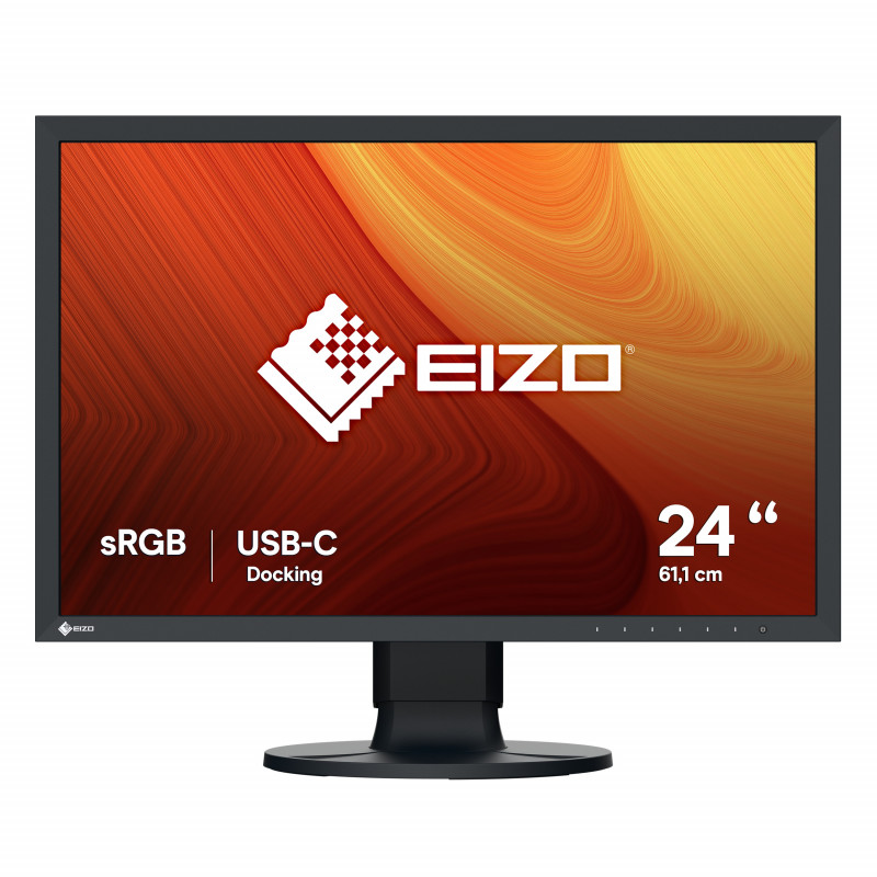 EIZO ColorEdge CS2400R tietokoneen litteä näyttö 61,2 cm (24.1") 1920 x 1200 pikseliä WUXGA LCD Musta
